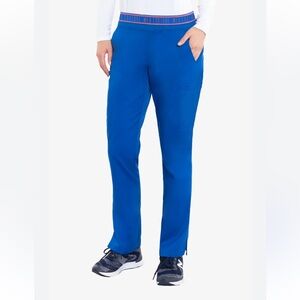 Med Couture Touch 2 Cargo Pocket Pant Size S Royal Blue Scrubs